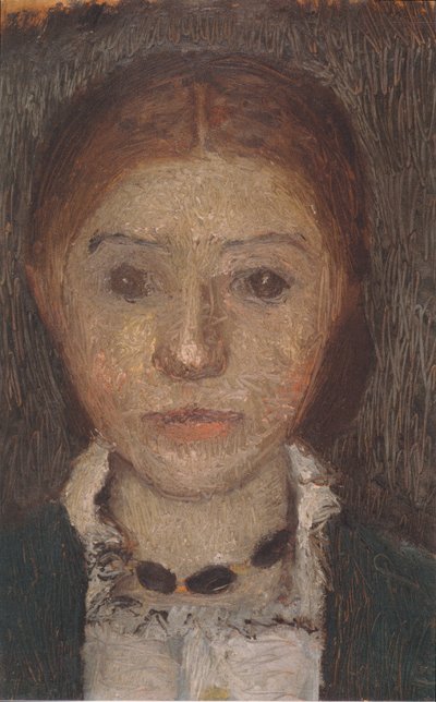 Autoportrait avec collier - Paula Modersohn Becker